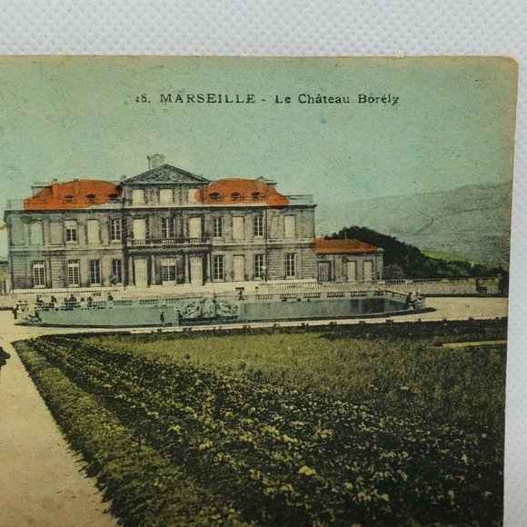 Marseille Le Chateau Borely Vintage Post Card - Picture 4 of 11